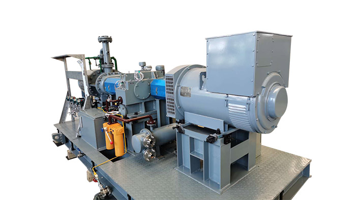 無(wú)油螺桿式水蒸氣膨脹發(fā)電機(jī)組